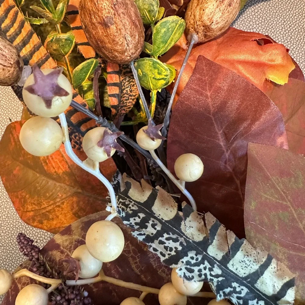 Multicolor Leaves Autumn Harvest 24